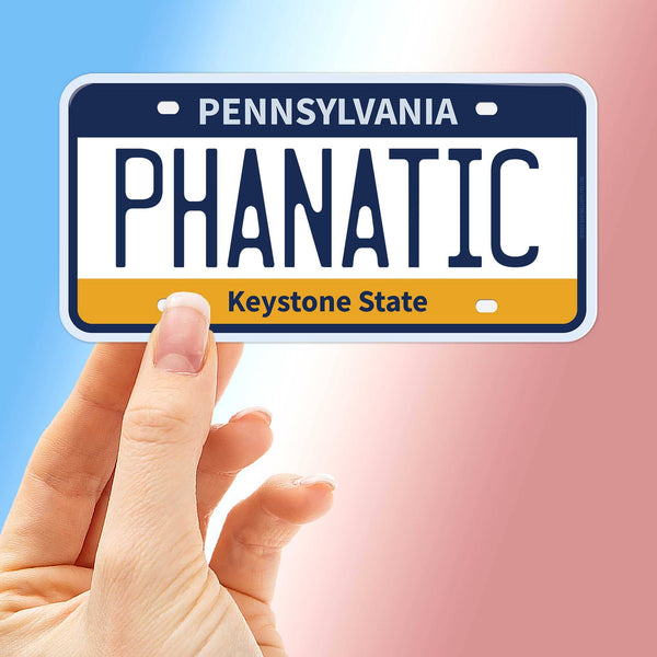 Phanatic Philadelphia Sticker - Pennsylvania Decal
