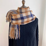 Vintage Wool-Blend Scarf – Cozy Winter Neck Wrap_CWASC1476