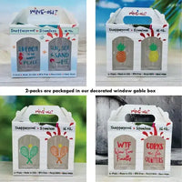 BEACH GIRLS TRIP Shatterproof Wine Glasses