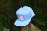 Retro Blue Cotton Philadelphia Baseball Snapback Hat Philly