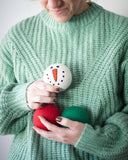 Vintage Holidays Eco Dryer Balls - Red & Green