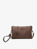 Riley 3 Compartment Crossbody/Wristlet