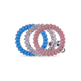 Spiral Hair Coils | Large | Philadelphia Phillies Hair Ties