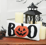 Halloween Jack O Lantern Throw Pillow