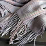 Checkerboard Winter Warm Cashmere Feel Scarf_CWASC03262
