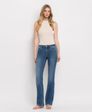 MID RISE BOOTCUT JEANS LV1064