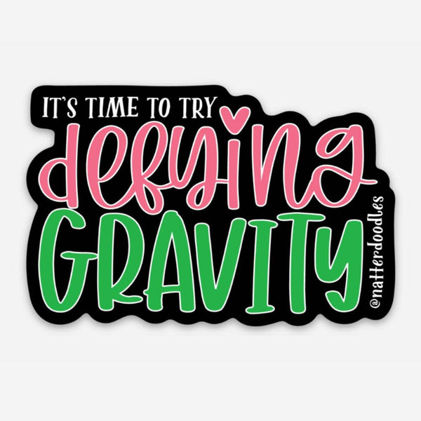 Defying Gravity Wicked Sticker