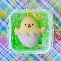 Baby Chick in Egg Easter Ornament, Easter Decor