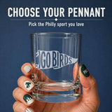Philly Sports Glass | Choose Your Sport | Etched Glass