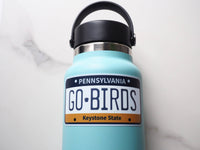 Go Birds Philadelphia Eagles Sticker - Pennsylvania Plate