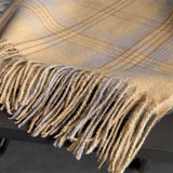 Checkerboard Winter Warm Cashmere Feel Scarf_CWASC03262