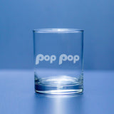 “Dad” Etched Rocks Glass – Philadelphia Baseball Fan Gift