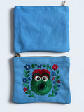 Baseball Mascot Embroidered Pouch Wallet Philadelphia Philly