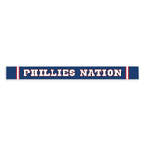 Phillies Nation Skinny Sign | Shelf Decor | Wood Sign