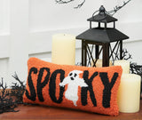 Halloween Spooky Ghost Throw Pillow
