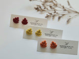 The Autumn Leaves Clay Earrings