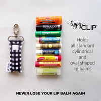 Pastel Lotus Flower LippyClip® Lip Balm Holder for Chapstick