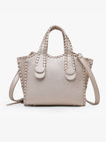 M2683 Marla Whipstitch Shaped Satchel