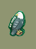 Go Birds Hair Claw Clip