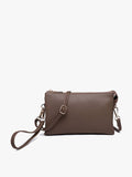 Riley 3 Compartment Crossbody/Wristlet