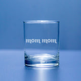 “Dad” Etched Rocks Glass – Philadelphia Baseball Fan Gift