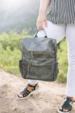 Wanderlust Backpack In Gray