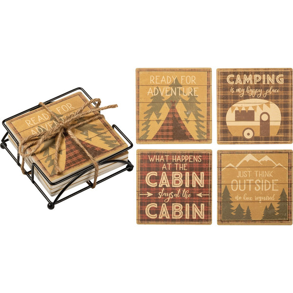 Camping Coaster Set