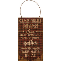 Ornament -- Camp Rules