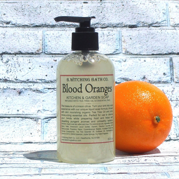 Blood Orange Kitchen & Garden Liquid Soap