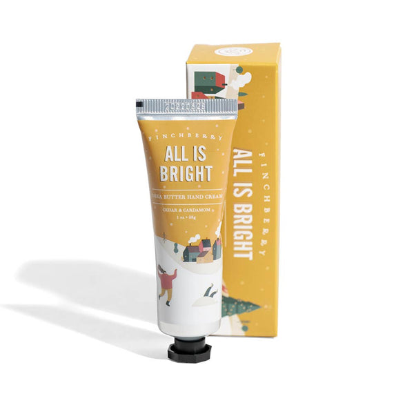 All is Bright Travel Hand Cream - Holiday Stocking Stuffer