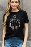 Simply Love Full Size GOOD THINGS TAKE TIME Graphic Cotton Tee