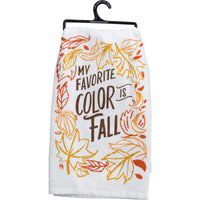 Kitchen Towel--My Favorite Color is Fall