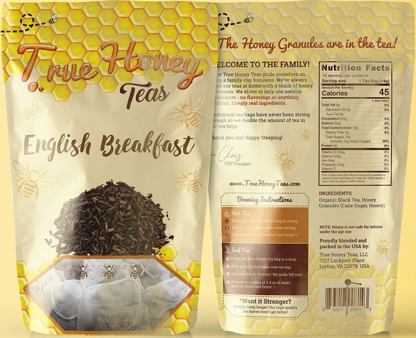 True Honey English Breakfast Tea
