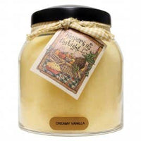 Creamy Vanilla Papa Jar Candle
