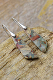 Handmade Natural Stone Dangle Earrings