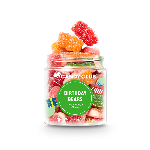 Candy Club Birthday Bears