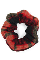 Plaid Print Scrunchie