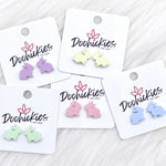 Pastel Bunny Rabbits Earrings