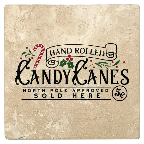 Candy Canes Sold Here Coasters