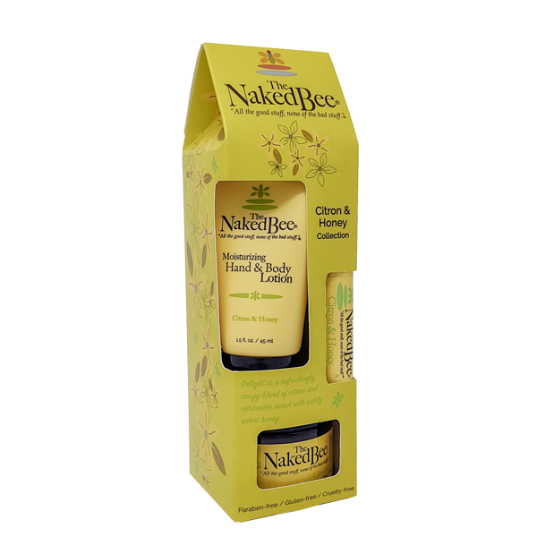 The Naked Bee Citron & Honey Gift Collection