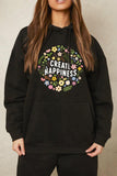 Simply Love Full Size CREATE HAPPINESS Graphic Hoodie