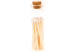 White Decorative Matches In Jar with striker