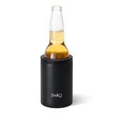 Matte Black Combo Can & Bottle Cooler