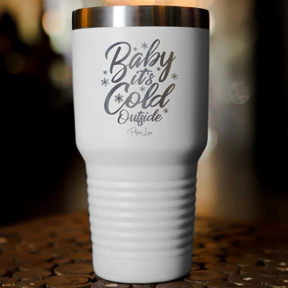 Baby It's Cold Outside - Christmas Engraved YETI Tumbler