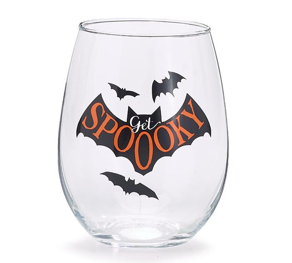 Spooky Wine Glass
