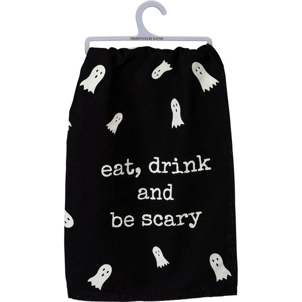 Dish Towel - Eat, Drink and Be Scary