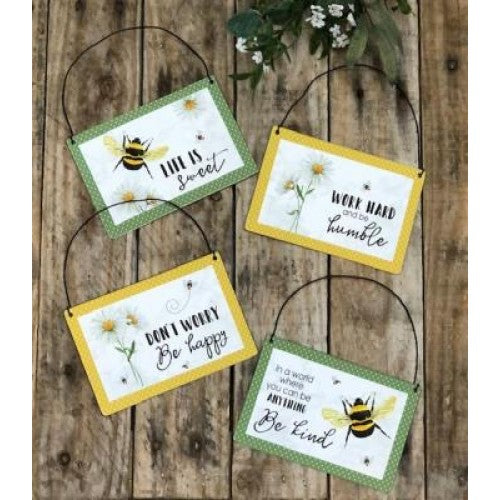 Bee Hanging Signs